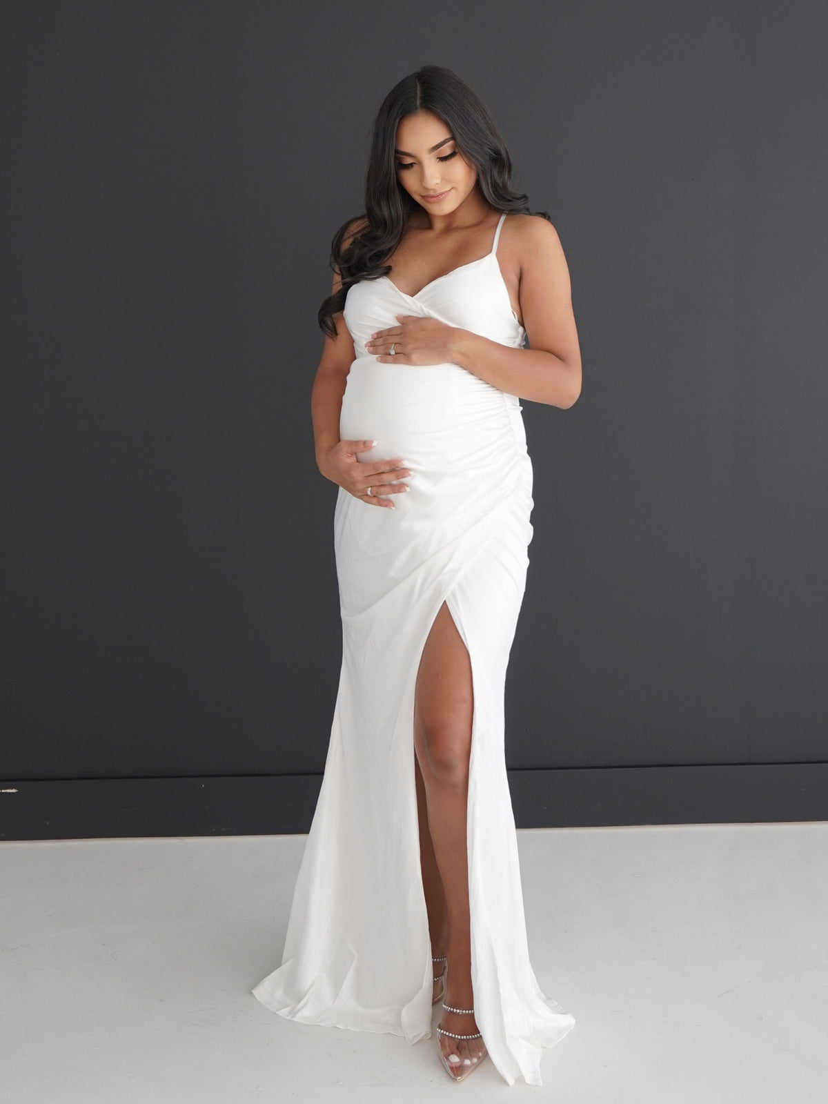 Gold Maternity Gowns Chic Bump Club Gold Maternity Gowns Chic Bump Club