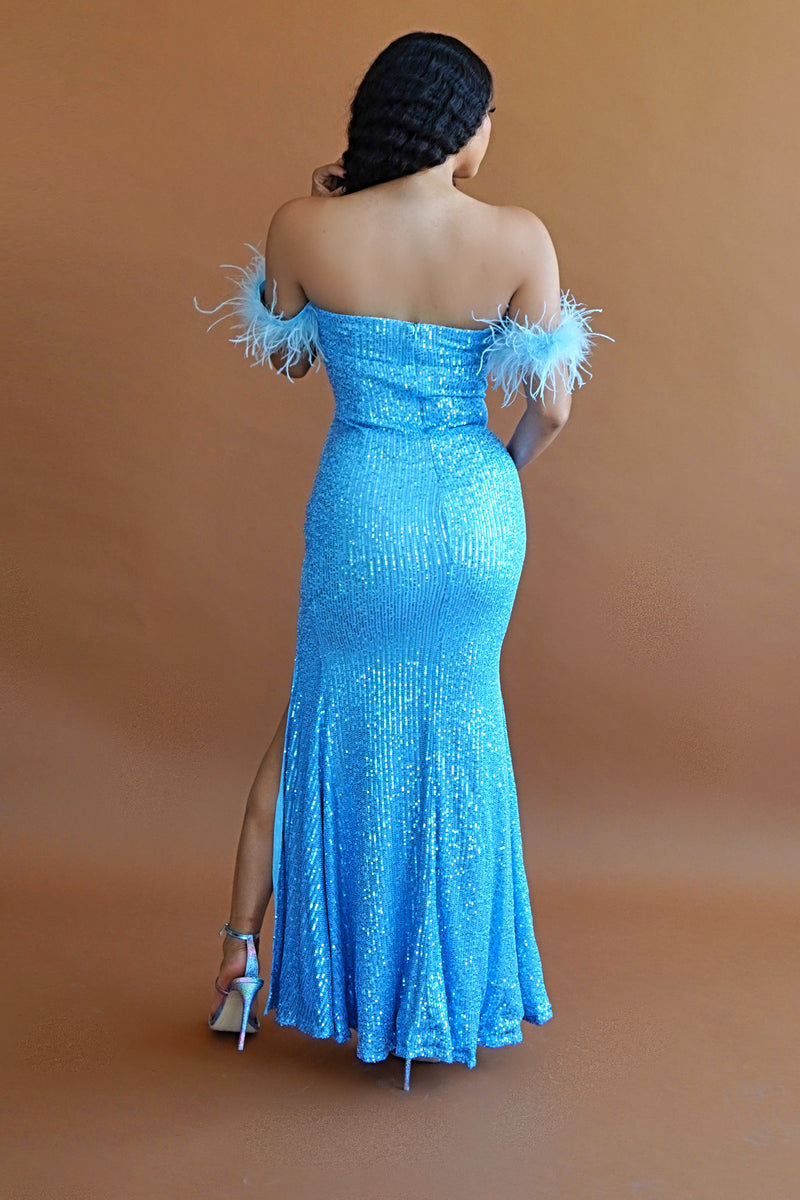 Fifi Feather Gown