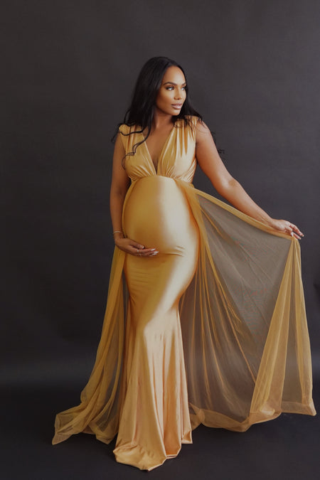 Marilyn Tulle Maternity Gowns