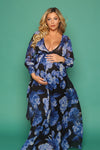 Autumn Maternity Wrap Gown