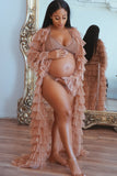 Tulle Maternity Robe