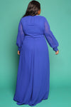 Leanne Maternity Wrap Gown