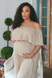 Elegant Maternity Gown